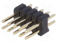 Connector: pin strips; pin header; male; PIN: 10; THT; straight CONNFLY