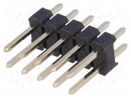 Connector: pin strips; pin header; male; PIN: 10; straight; THT CONNFLY