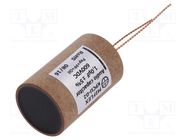 Capacitor: copper-polypropylene-paper; 1uF; 600VDC; ±5%; Ø44x70mm MIFLEX