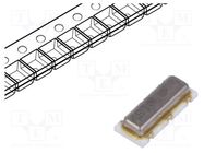 Resonator: ceramic; 4.91MHz; SMD; 7.2x3x1.55mm; Tol: ±0.5%; 15pF MURATA