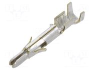 Contact; male; Universal MATE-N-LOK; brass; tinned; 0.5÷2mm2 TE Connectivity
