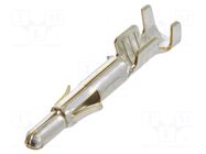 Contact; male; Universal MATE-N-LOK; brass; tinned; 0.5÷2mm2; tape TE Connectivity