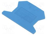 End piece; blue; UK; polyamide 