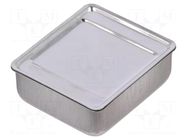 Enclosure: shielding; X: 44mm; Y: 50mm; Z: 17mm; steel; MICRO TEKO