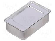 Enclosure: shielding; X: 31mm; Y: 50mm; Z: 17mm; steel; MICRO TEKO