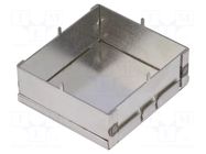 Enclosure: shielding; X: 50mm; Y: 54mm; Z: 19mm; steel; PBC; for PCB TEKO