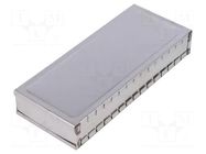 Enclosure: shielding; X: 68mm; Y: 161mm; Z: 27mm; steel TEKO