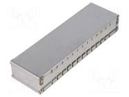 Enclosure: shielding; X: 50mm; Y: 161mm; Z: 26mm; steel TEKO