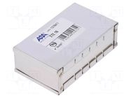 Enclosure: shielding; X: 50mm; Y: 83mm; Z: 26mm; steel TEKO