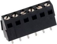 TERMINAL BLOCK, PCB, 6POS, 30-12AWG