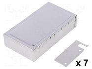 Enclosure: shielding; X: 68mm; Y: 122mm; Z: 28mm; steel TEKO