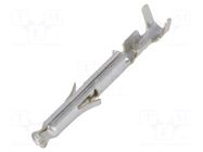 Contact; female; Mini Universal MATE-N-LOK; brass; tinned; bulk TE Connectivity