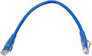 PATCH CORD, CAT5E, UTP, 1FT, BLUE