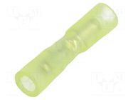 Tip: butt splice; insulated; copper; 0.12÷0.4mm2; tinned; crimped TE Connectivity