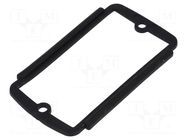 Frame for enclosure; TEKAM; Colour: black TEKO