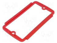 Frame for enclosure; TEKAM; Colour: red TEKO