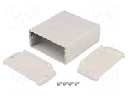 Enclosure: multipurpose; with fixing lugs; TEKAM; X: 85mm; Y: 100mm TEKO
