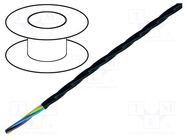 Wire; ÖLFLEX® HEAT 260 MC; 2x0.5mm2; stranded; Cu; PTFE; black LAPP