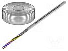 Wire; UNITRONIC® LiYCY; 2x0.5mm2; shielded,tinned copper braid LAPP