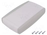 Enclosure: multipurpose; X: 96mm; Y: 156mm; Z: 28mm; TEKNET; ABS; grey TEKO