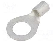 Tip: ring; M12; 16mm2; crimped; for cable; non-insulated; tinned ERGOM