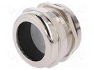 Cable gland; PG48; IP68; brass; Body plating: nickel BM GROUP