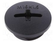 Stopper; M16; 1.5; IP68; polyamide; black; SKINDICHT®; with seal LAPP