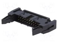 Connector: IDC; socket; male; PIN: 20; straight; THT; 2.54mm; 2x10 CONNFLY