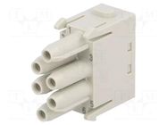 Connector: HDC; module; female; 16A; 830V; Han-Modular®; PIN: 6 HARTING