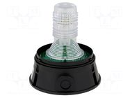 Signaller: lighting; flashing light; 401; 12VDC,24VDC; IP65; ABS MOFLASH SIGNALLING