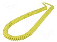 Wire: coiled; ÖLFLEX® SPIRAL 540 P; 2x0.75mm2; unshielded; PUR LAPP