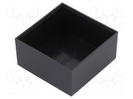 Enclosure: designed for potting; X: 50mm; Y: 50mm; Z: 25mm; ABS GAINTA