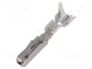 Contact; female; 0.63mm; Micro Quadlock System; tinned; crimped TE Connectivity