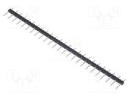 Pin header; pin strips; male; PIN: 25; straight; 5.08mm; THT; 1x25 MPE GARRY