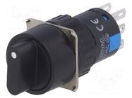 Switch: rotary; Pos: 3; 3A/220VAC; 2A/24VDC; -20÷55°C; 50mΩ; Ø16mm ONPOW