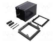 Enclosure: panel; X: 96mm; Y: 96mm; Z: 124mm; ABS,polycarbonate,PPO ITALTRONIC