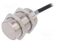 Sensor: inductive; OUT: PNP / NO; 0÷12mm; 10÷32VDC; M30; 2m; IP67 OMRON