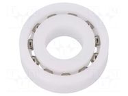 Bearing: ball; Øint: 20mm; Øout: 47mm; W: 14mm; Cage: polyamide IGUS