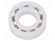 Bearing: ball; Øint: 20mm; Øout: 42mm; W: 12mm; Cage: polyamide IGUS