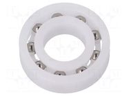 Bearing: ball; Øint: 15mm; Øout: 32mm; W: 9mm; Cage: polyamide IGUS