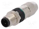 Plug; M12; PIN: 4; male; A code-DeviceNet / CANopen; for cable; IDC MURR ELEKTRONIK