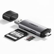 Atminties kortelių microSD, SD skaitytuvas USB 3.0/USB-C OTG