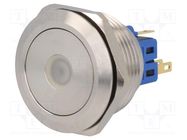 Switch: vandal resistant; Pos: 2; SPDT; 3A/220VAC; 5A/24VDC; IP65 ONPOW