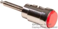 BINDING POST, 15A, #6-32, STUD, RED
