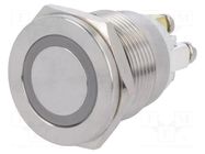 Switch: vandal resistant; Pos: 2; SPST-NO; 0.5A/220VAC; 2A/36VDC ONPOW