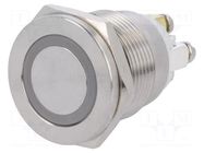 Switch: vandal resistant; Pos: 2; SPST-NO; 0.5A/220VAC; 2A/36VDC ONPOW