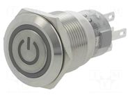 Switch: vandal resistant; Pos: 2; SPDT; 0.5A/220VAC; 1A/24VDC; IP67 ONPOW