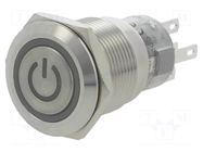 Switch: vandal resistant; Pos: 2; SPDT; 0.5A/220VAC; 1A/24VDC; IP67 ONPOW