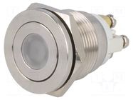 Switch: vandal resistant; Pos: 2; SPST-NO; 0.5A/220VAC; 2A/36VDC ONPOW
