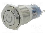 Switch: vandal resistant; Pos: 2; SPDT; 0.5A/220VAC; 1A/24VDC; IP40 ONPOW